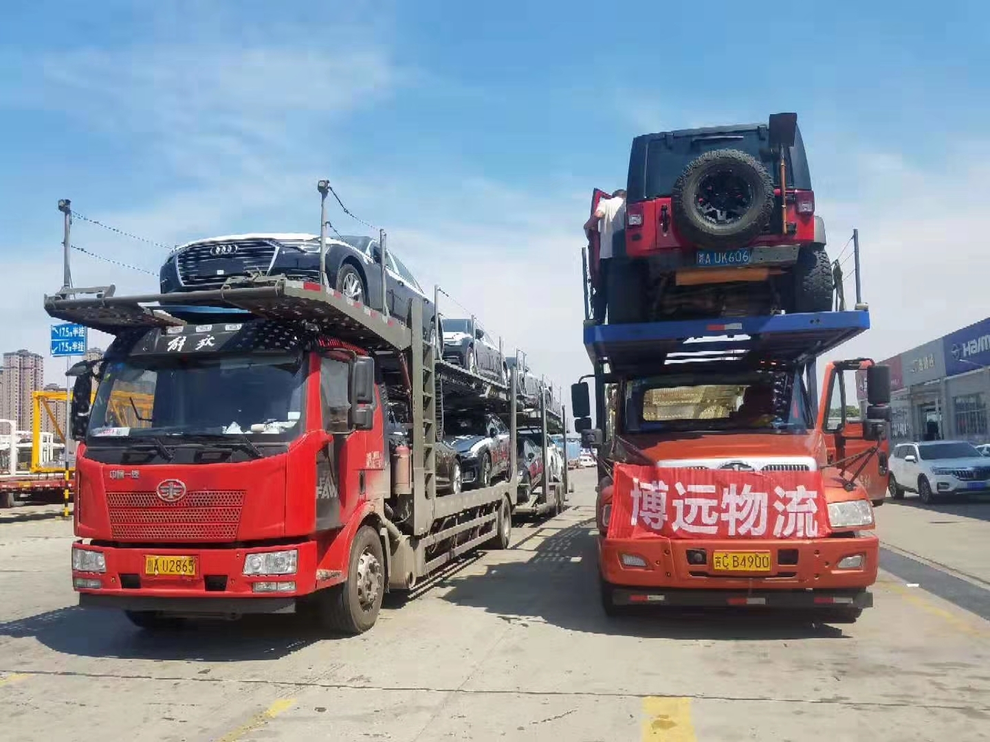 <汽車托運(yùn)>牧馬人越野車俱樂部參加阿拉善英雄會(huì)：全國(guó)城市300+汽車托運(yùn)服務(wù)網(wǎng)點(diǎn)